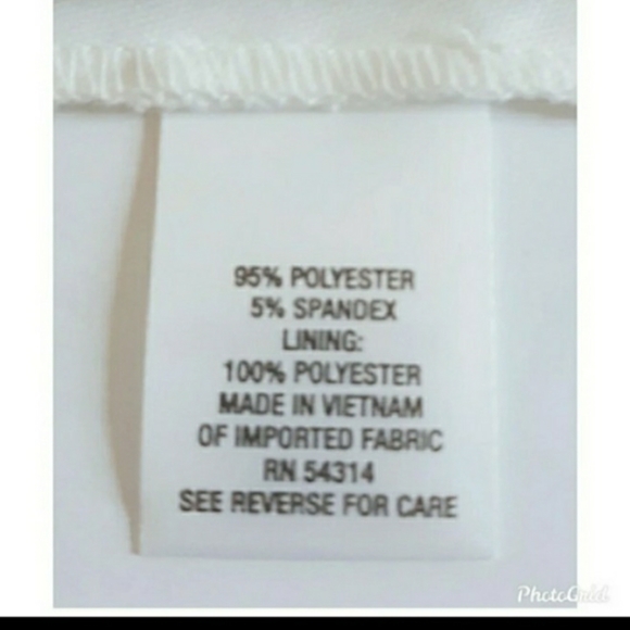 Womens Ivory Lace Lined Sleeveless Dress sz 12 - Picture 5 of 12